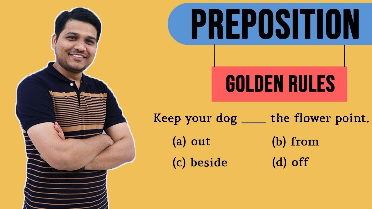 English Grammar - Preposition I Binsachivalay clerk I Shaunak Patel
