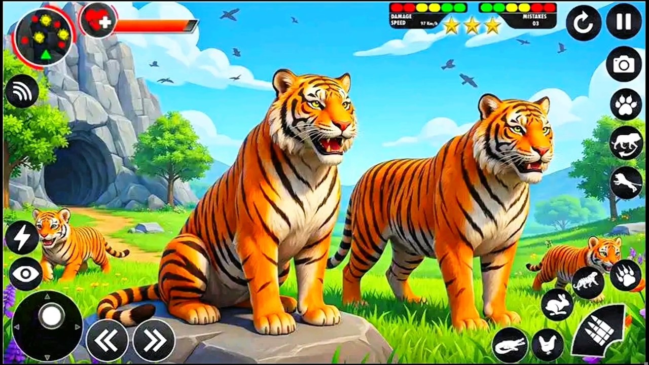 Tiger Game Life Simulator