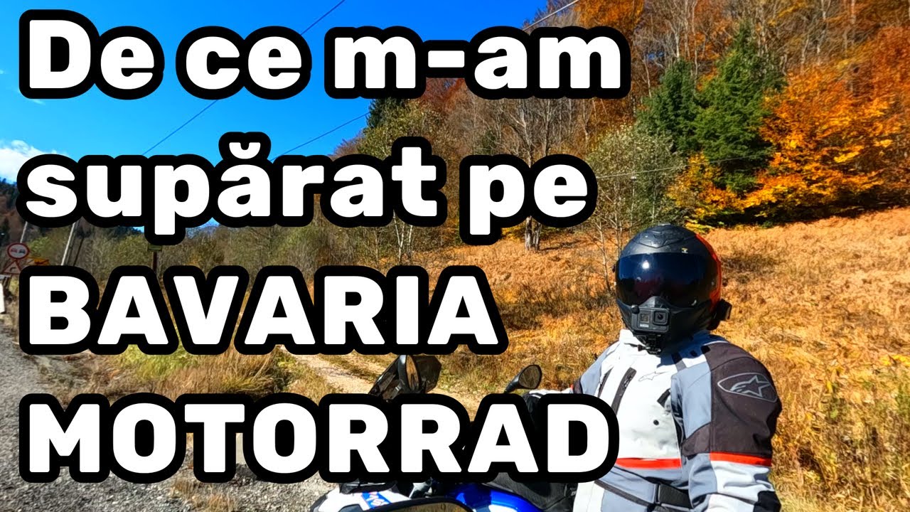 Ep. 163. DE CE M-AM SUPĂRAT PE BAVARIA BMW MOTORRAD