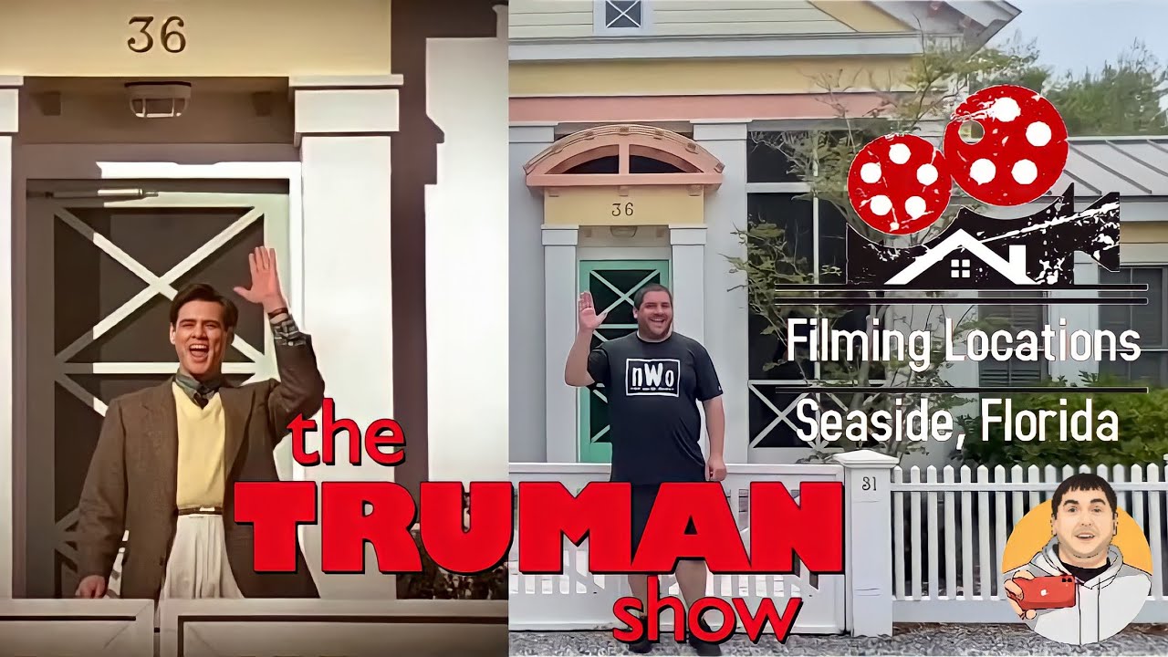Tom Was Here: The Truman Show Filming Locations - Seaside, FL - July 2022