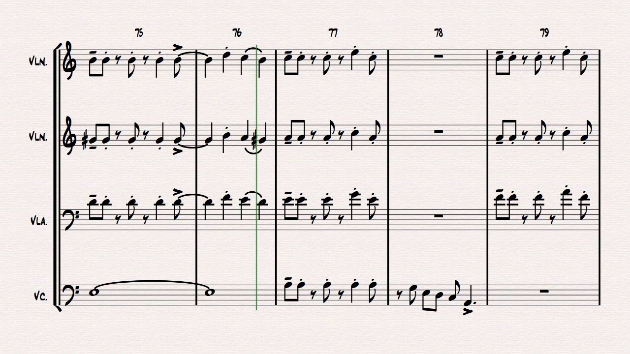All of me - Jazz Classic - String Quartet