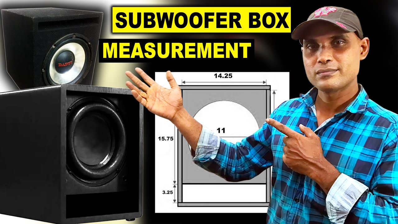 12 Inch SUBWOOFER BOX Measurement | സബ് വൂഫർ box അളവുകൾ