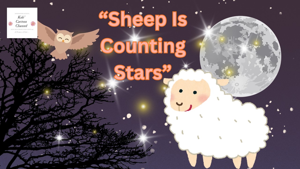 Sheep Is Counting Stars ⭐🐑 | Fun Counting Song for Kids | Jump & Dance Learning Poem