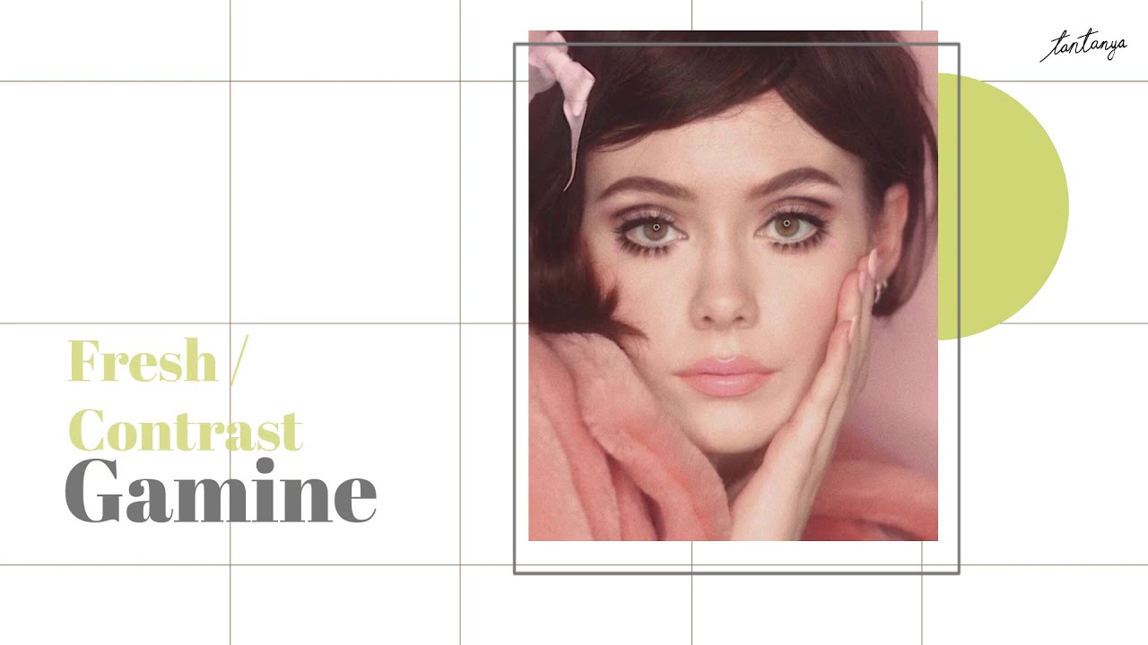 Makeup for Gamine (Body Type)