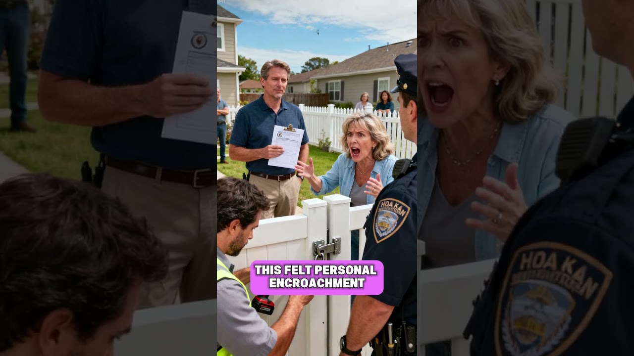 HOA Karen Had My Backyard Locked Off &mdash; Didn&rsquo;t Know I Controlled the Entire Property Line #hoa