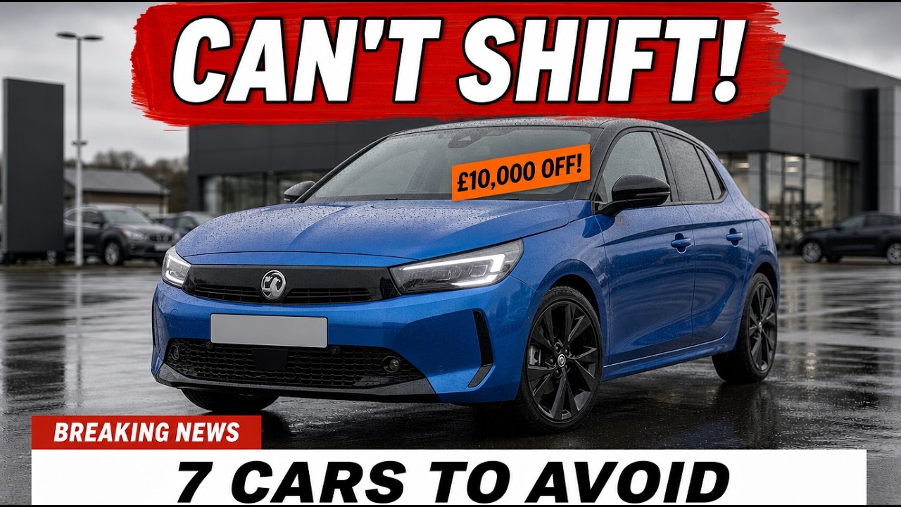 7 Cars UK Dealers Can&rsquo;t Shift in 2026 (Here&rsquo;s Why Nobody Wants Them!)