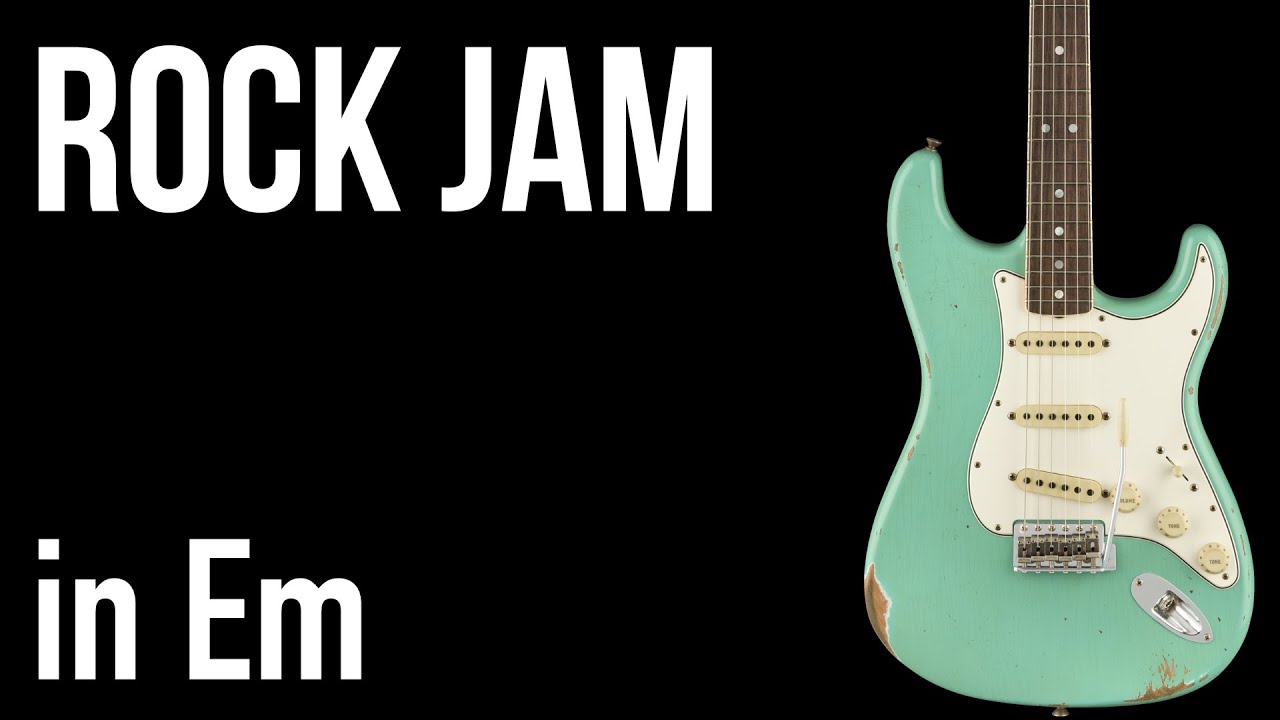 Rock Jam in Em - Backing Track