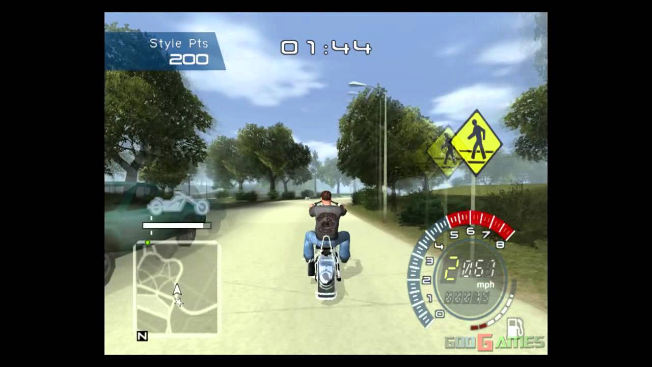 American Chopper - Gameplay Xbox HD 720P (Xbox to Xbox 360)