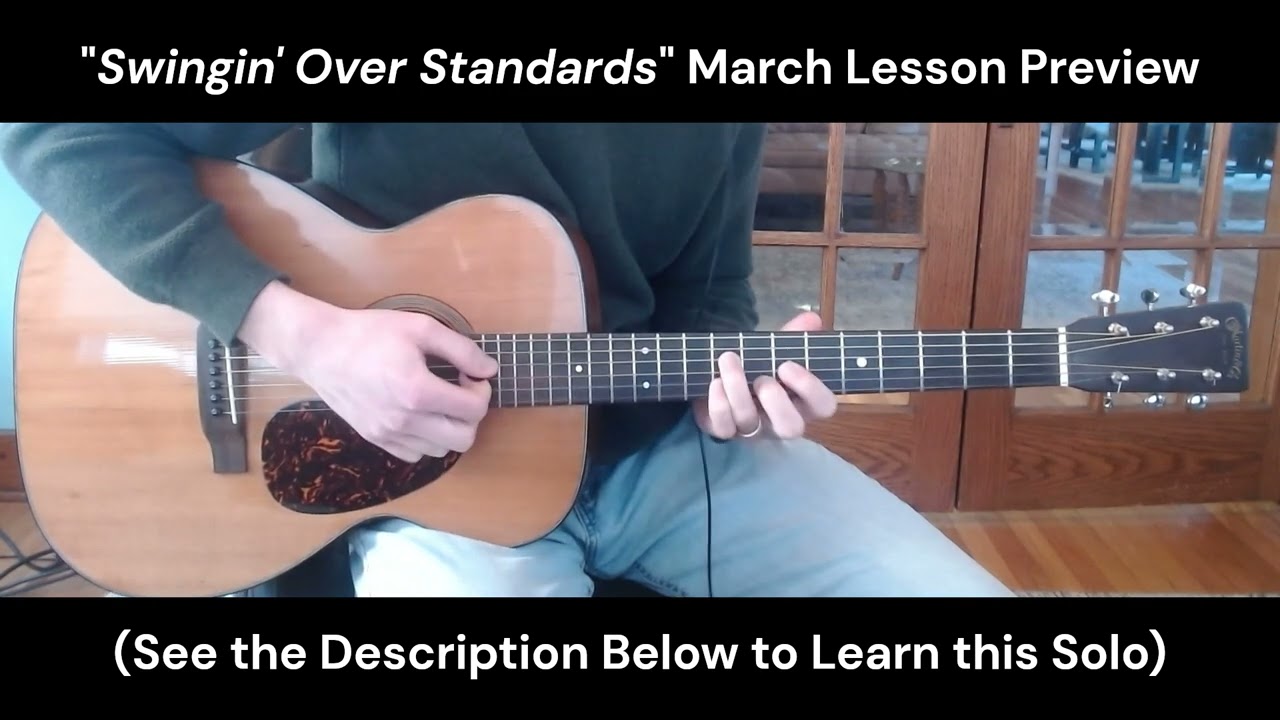 "Ain't Misbehavin'" (Swing Era Inspired Jazz Guitar Solo Lesson Preview)