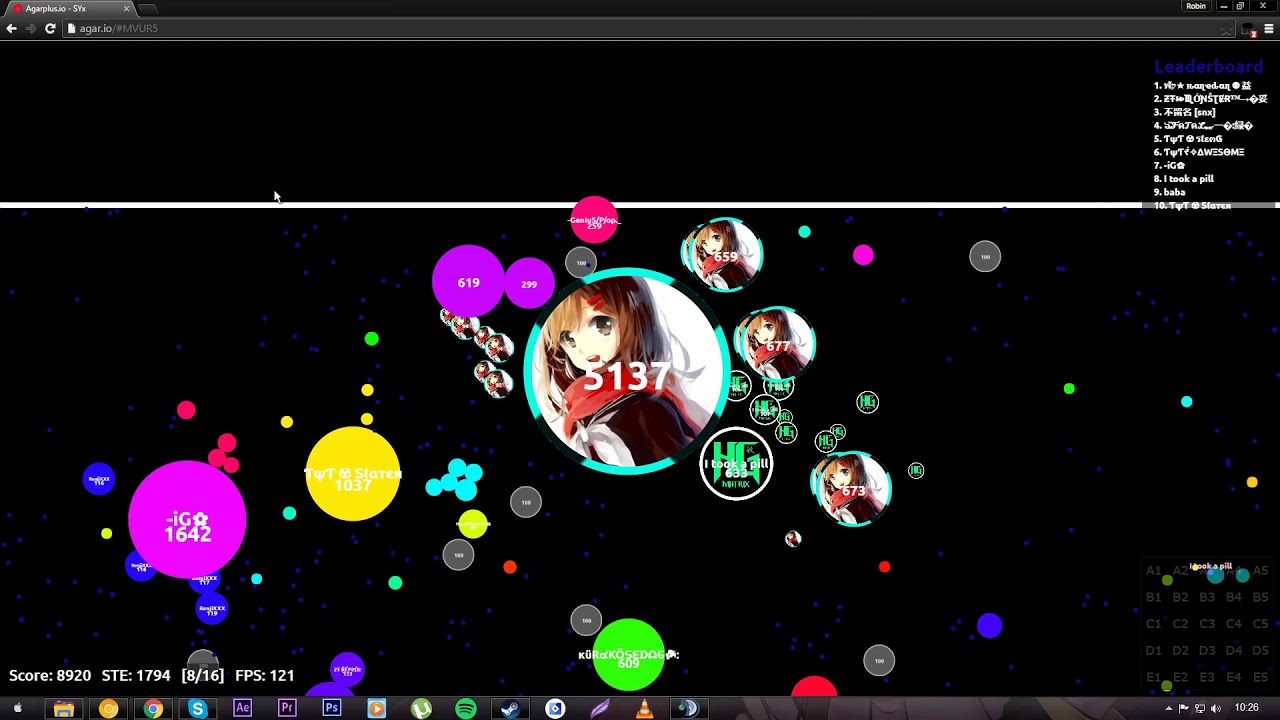 Agar.io - Matrix & SniiKz Random Server Takeover #33