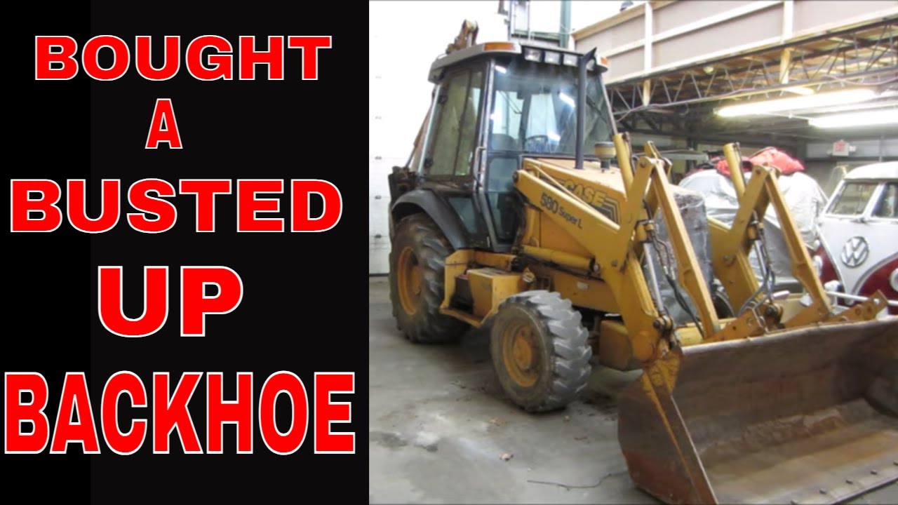 WHY NOT? Lets Install A Snow Plow On A Backhoe