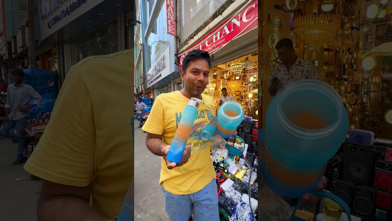 Magic Water 💦 Bottle | Rj Chandru Vlogs