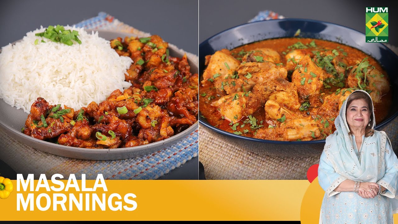 Tari Wala Murgh & Schezwan Crispy with Special Sauce | Masala Mornings | Shireen Anwar | MasalaTV