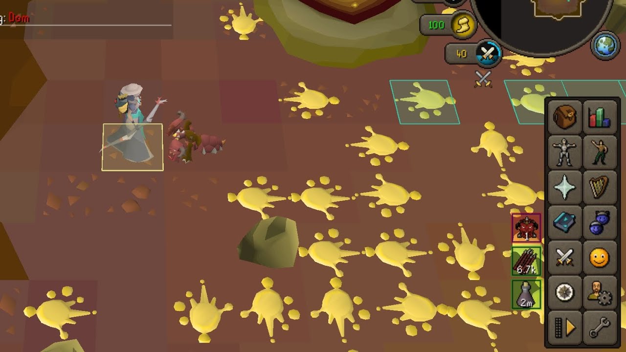 Mobile OSRS Doom of Mokhaiotl Waves 1-9 Example