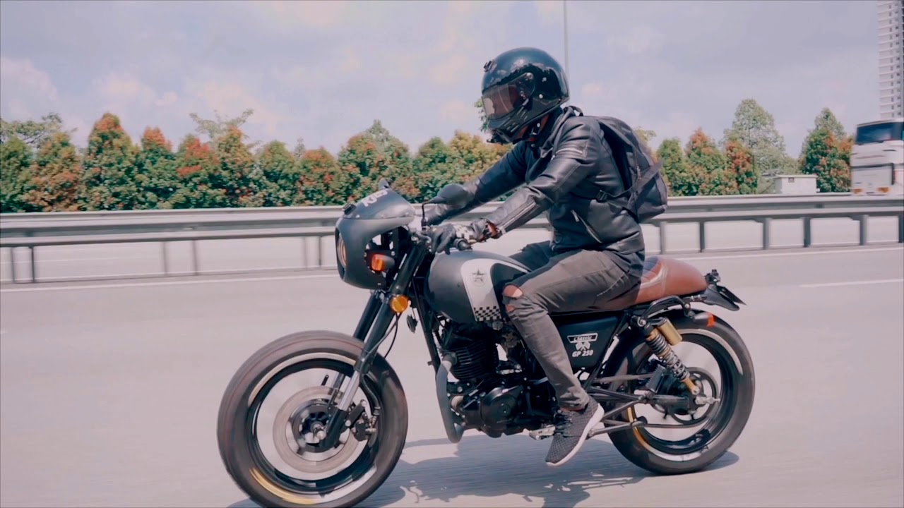 CAFE RACER KTNS GP 250 / 125 / BRIXTON 150 / TRIUMPH STREET TWIN