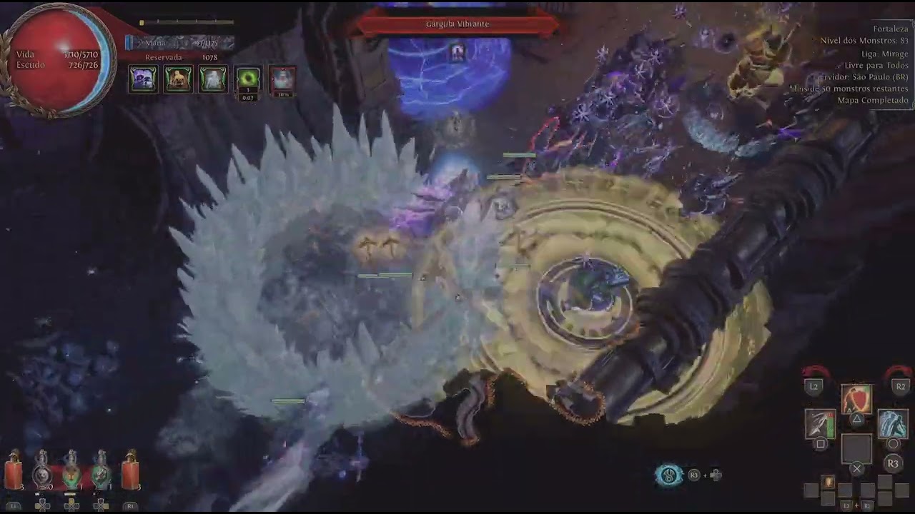 Path Of Exile ps5 Fortaleza 3.28 Relíquia Sagrada