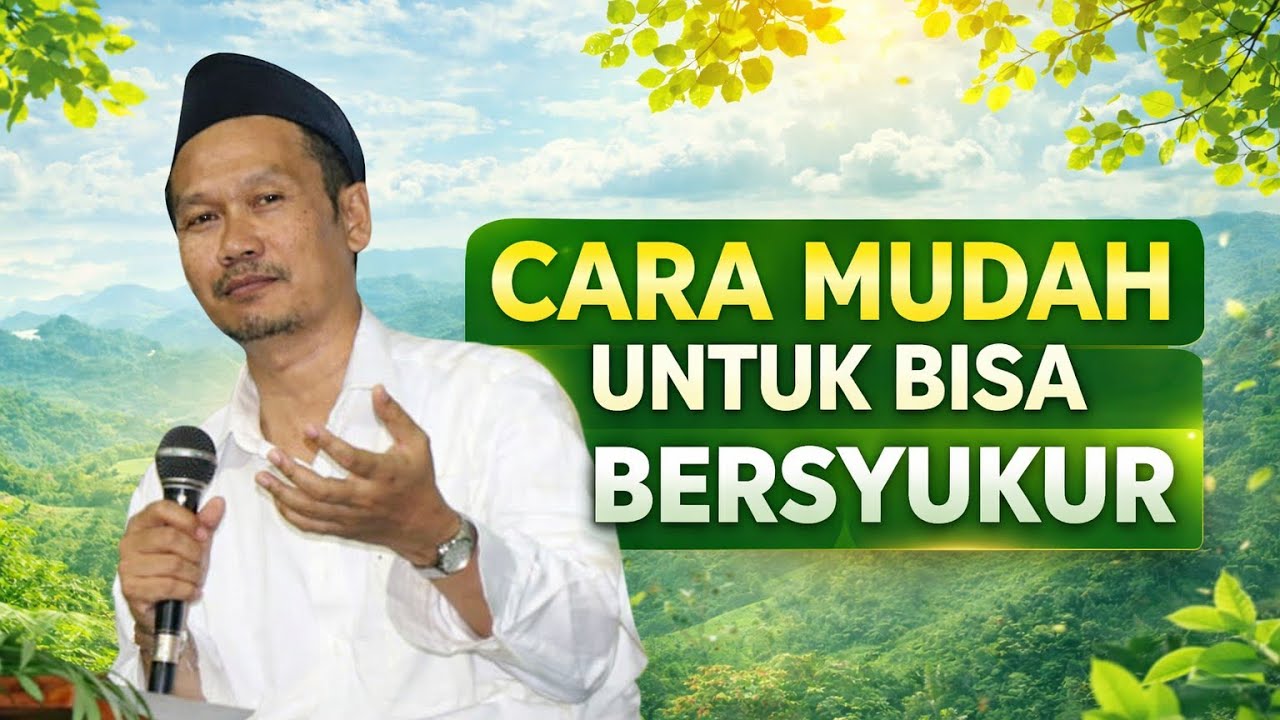 Pengajian gus baha || CARA MUDAH UNTUK BERSYUKUR  #gusbaha #gusbahaterbaru