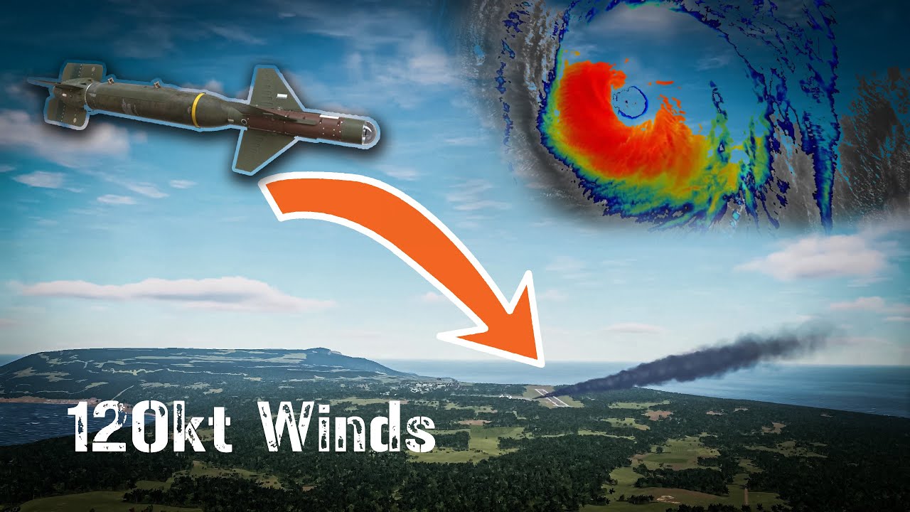 Can Weapons Hit Targets in a Hurricane? | 4 Types Tested in DCS World