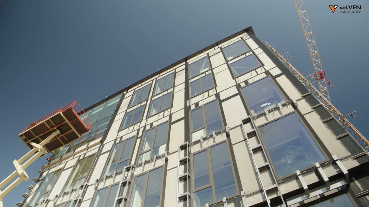 Bouwbedrijf Van de Ven realiseert multi tenant kantoorgebouw HTC-91 in Eindhoven
