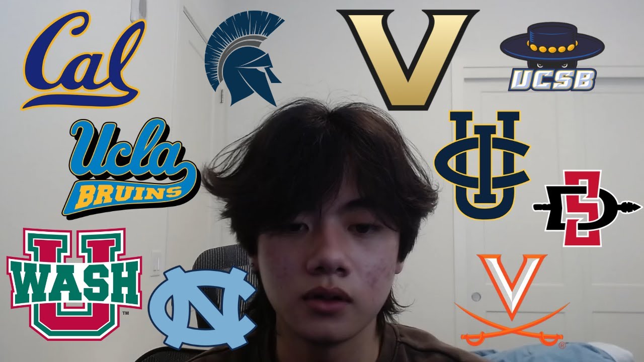 2024 college decision reactions for 25 schools + stats | uc's, uva, vanderbilt, washu, etc.