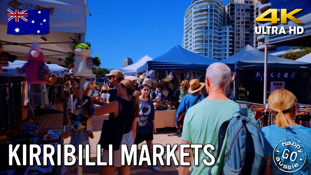 Discover Kirribilli Market's Hidden Gems in Sydney! | 4K