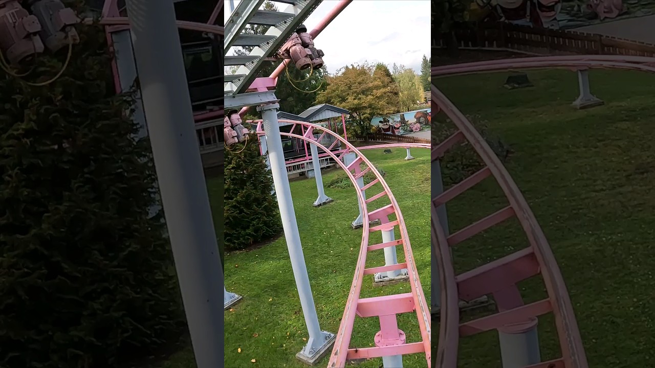 Achterbahn Vekoma Junior Coaster Rasti-Land #freizeitpark onride 2023