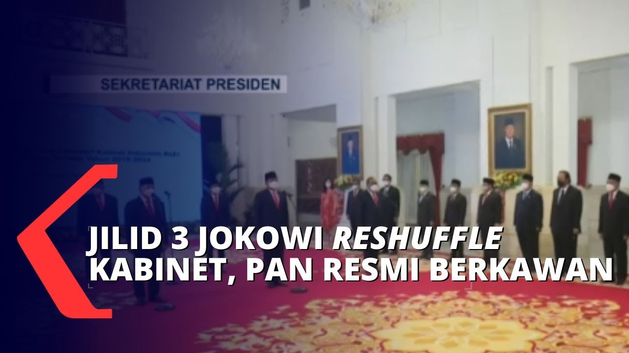 Reshuffle Kabinet Jilid 3: Ketua Umum PAN Jadi Mendag, Publik Harapkan Hasil Kerja Kabinet Meningkat