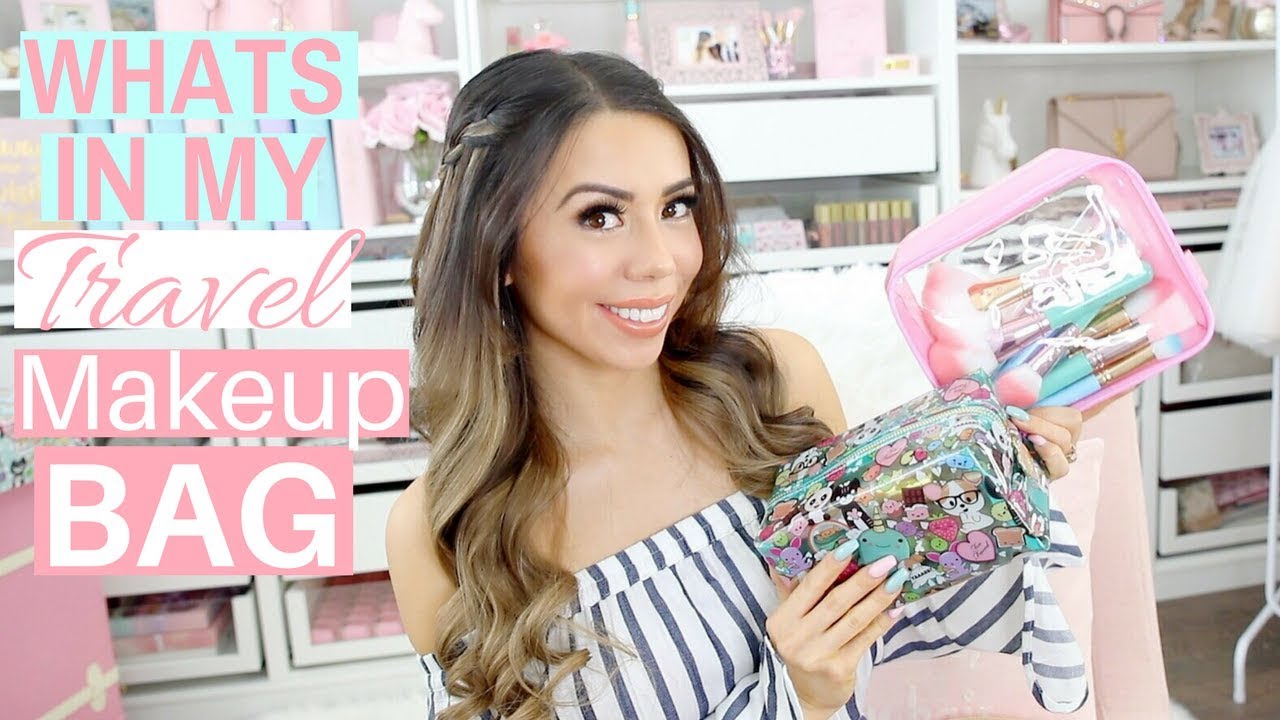 WHATS IN MY TRAVEL MAKEUP BAG? GOING ON MY HONEYMOON!🏝💕