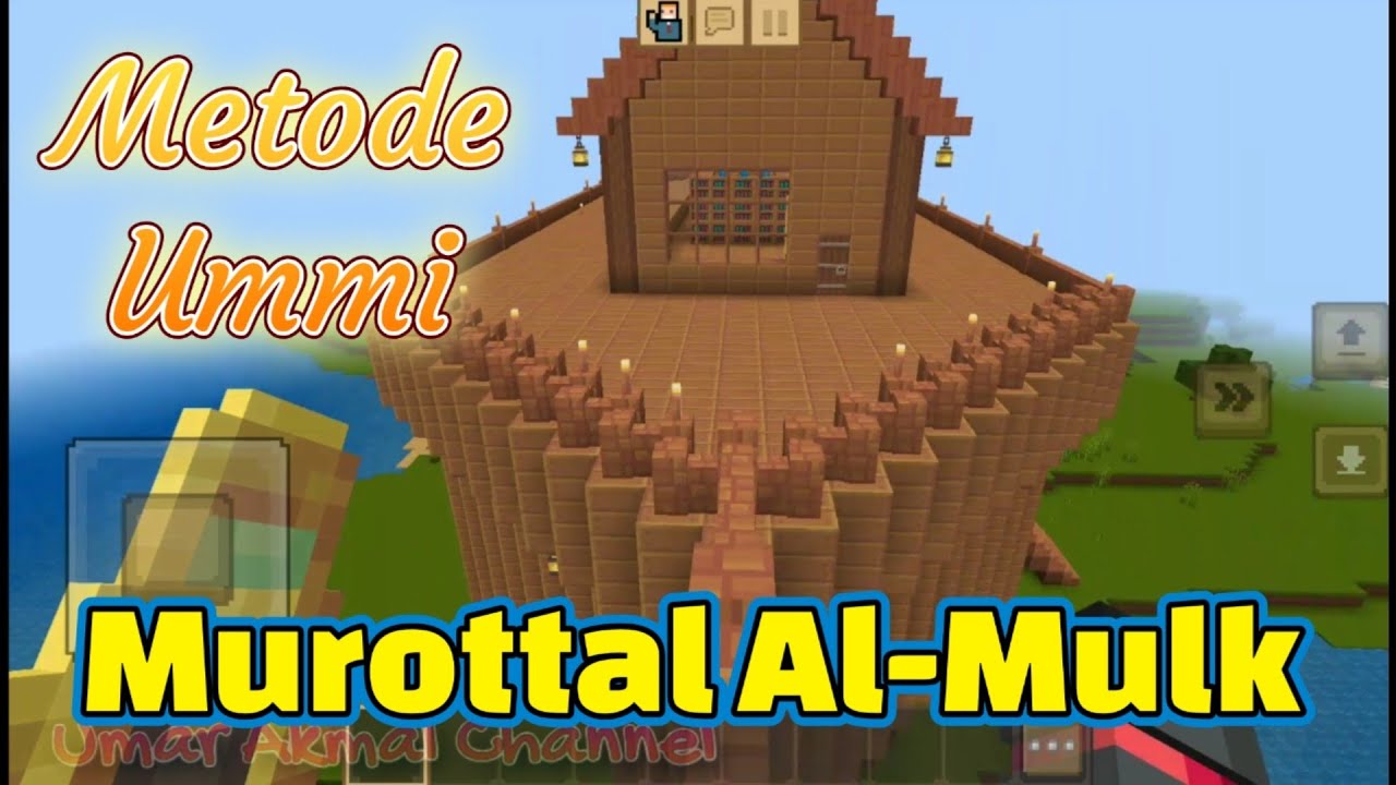 Murottal Al Mulk Metode Ummi || Minecraft membuat kapal Nabi Nuh ||