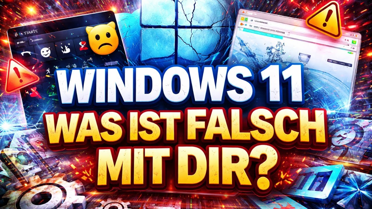 Windows 11: Was ist falsch mit dir?! 🤯 Das große Analyse-Video