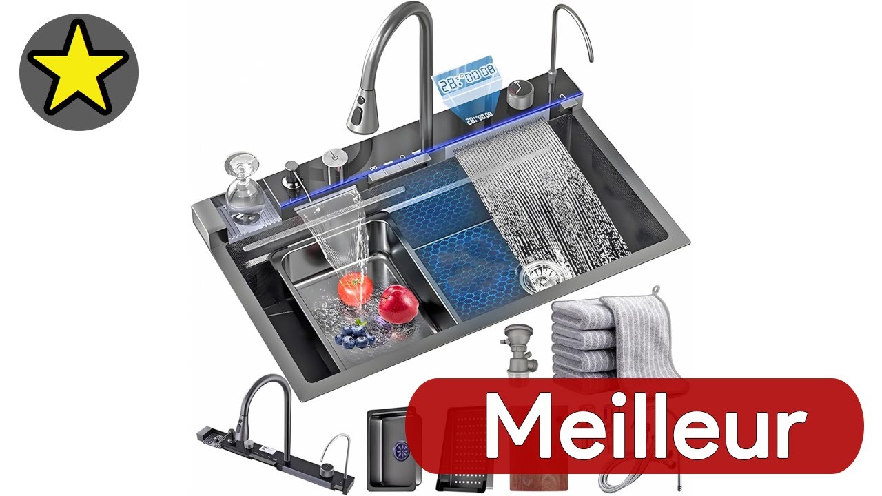 🔴 TOP 3 MEILLEUR EVIER DE CUISINE MULTIFONCTION 2025