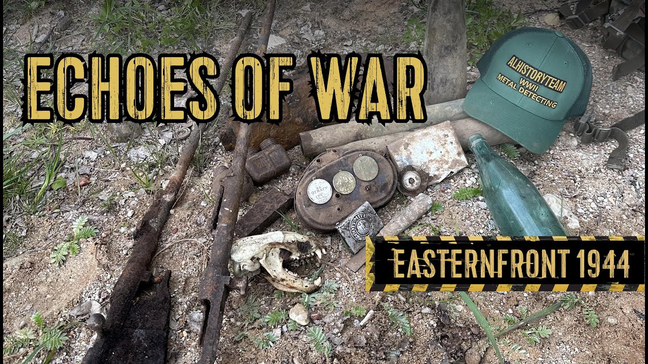 Металлопоиск Второй мировой войны – редкие медали, найденные на Восточном фронте! 1944-1945