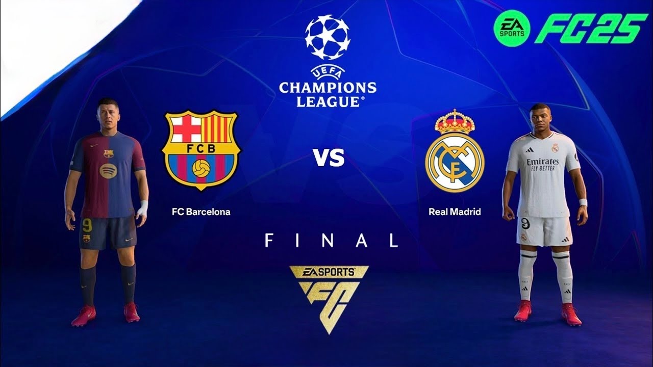 FC 25 - Real Madrid vs. Barcelona - UEFA Champions League Final