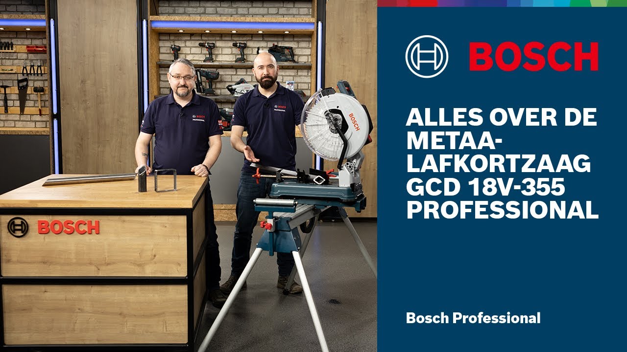 Alles over de metaalafkortzaag GCD 18V-355 Professional