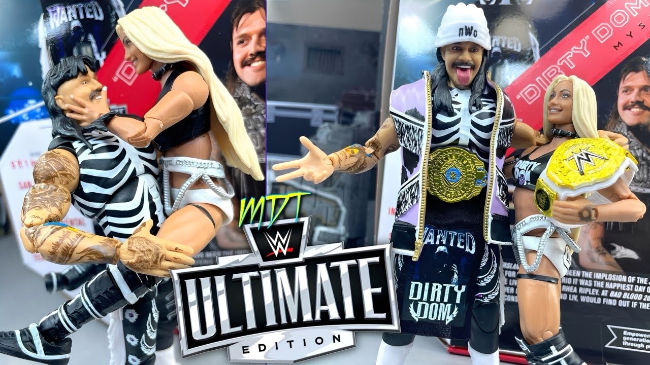 Обзор фигурки Доминика Мистерио из серии WWE ULTIMATE EDITION в образе «Грязного»!