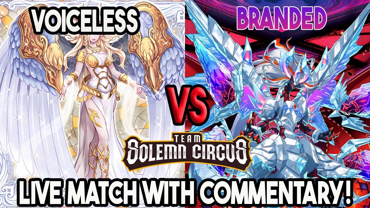 Voiceless Voice Vs Branded : Yu-Gi-Oh! Locals Feature Match | Live Duel