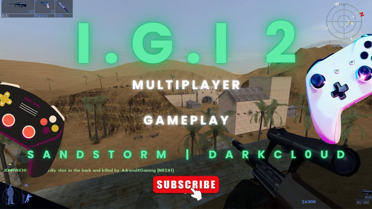IGI 2 Multiplayer | Sandstorm Map Gameplay | MPA Launcher