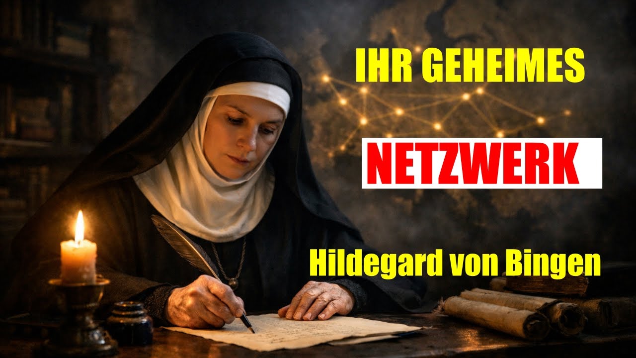 HILDEGARDS GEHEIMNIS: DAS UNSICHTBARE  NETZWERK DER  MÄCHTIGSTEN NONNE DES MITTELALTERS !