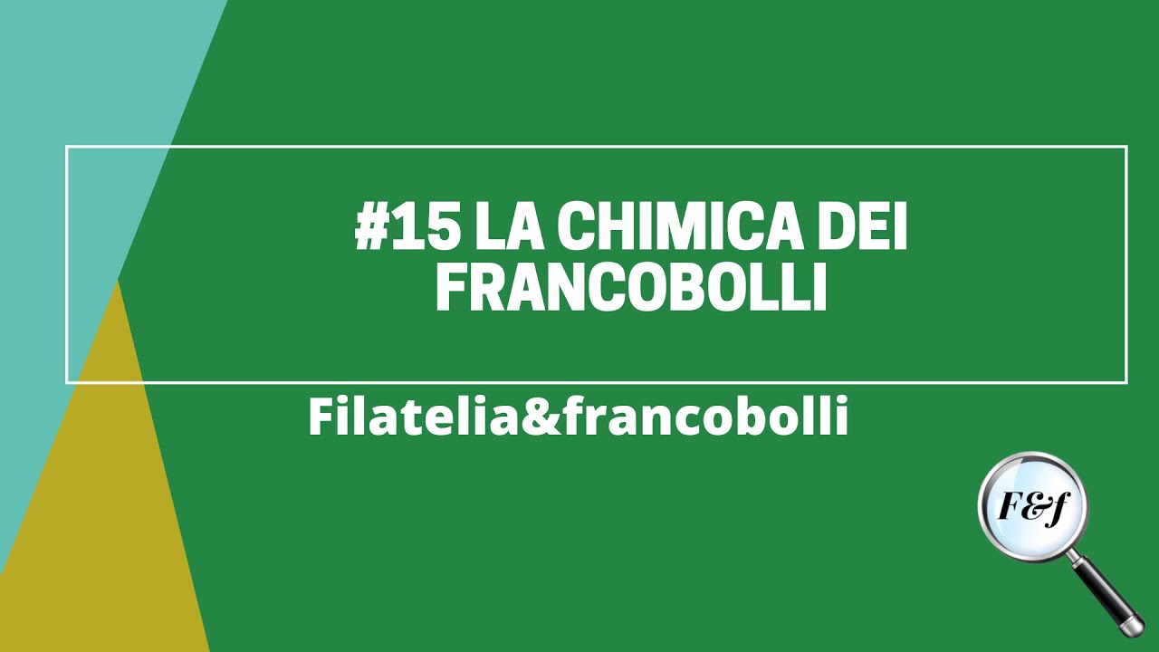 LA CHIMICA DEI FRANCOBOLLI (Video speciale 400 iscritti!) || Filatelia&francobolli🔍