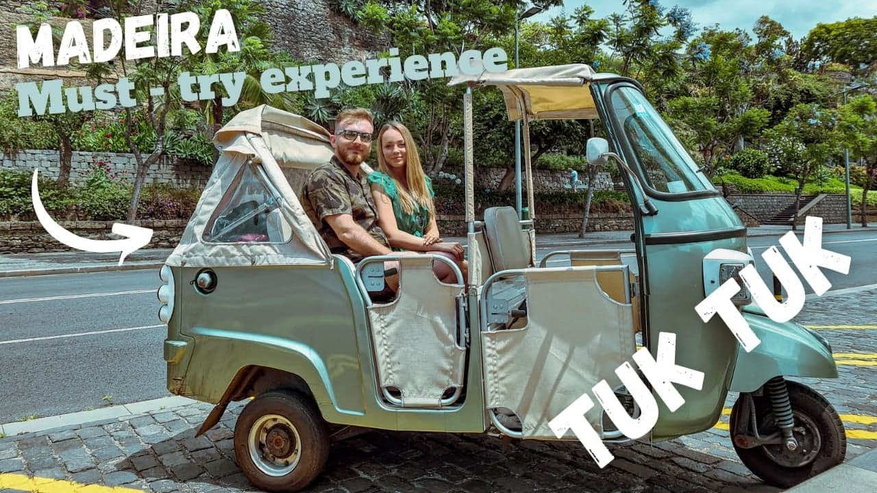 Tuk Tuk ride in Madeira 2022