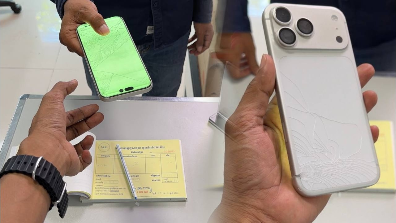 I try to save money Fix iPhone 17 Pro Max | Cracked