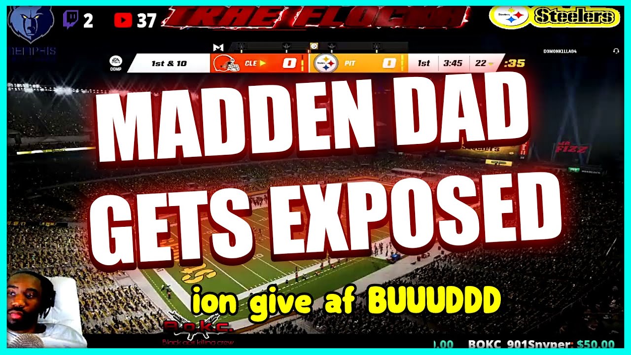 HILARIOUS ARGUMENTS! MADDEN 23! FLOCKA VS THE MADDEN DAD! HIS SON GOT PS5 TOOK! #BOKC #GOMFSFB