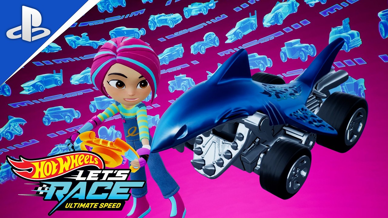 Hot Wheels Let's Race: Ultimate Speed ​​- Shark Bite, Dragon Blaster, Duck N’ Roll with Brights!