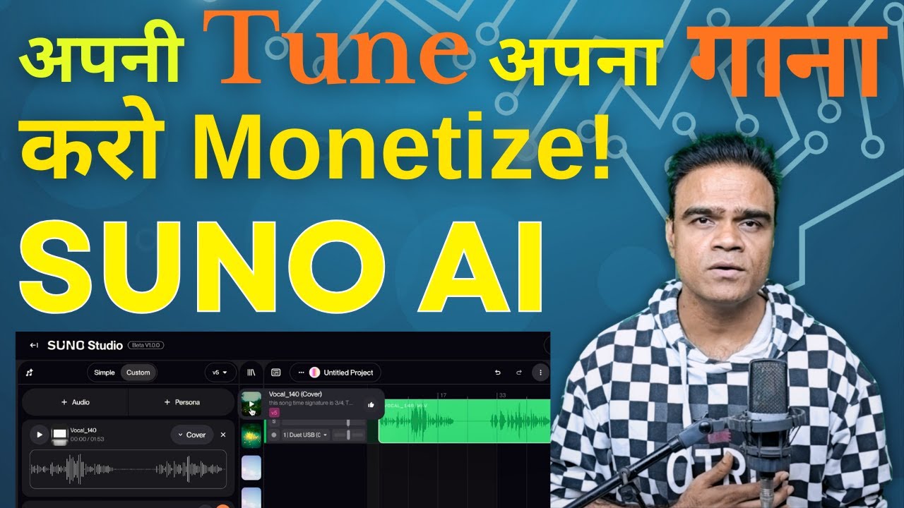 Suno AI Se Song Kaise Banaye | Make Song from Scratch (Hindi Tutorial)
