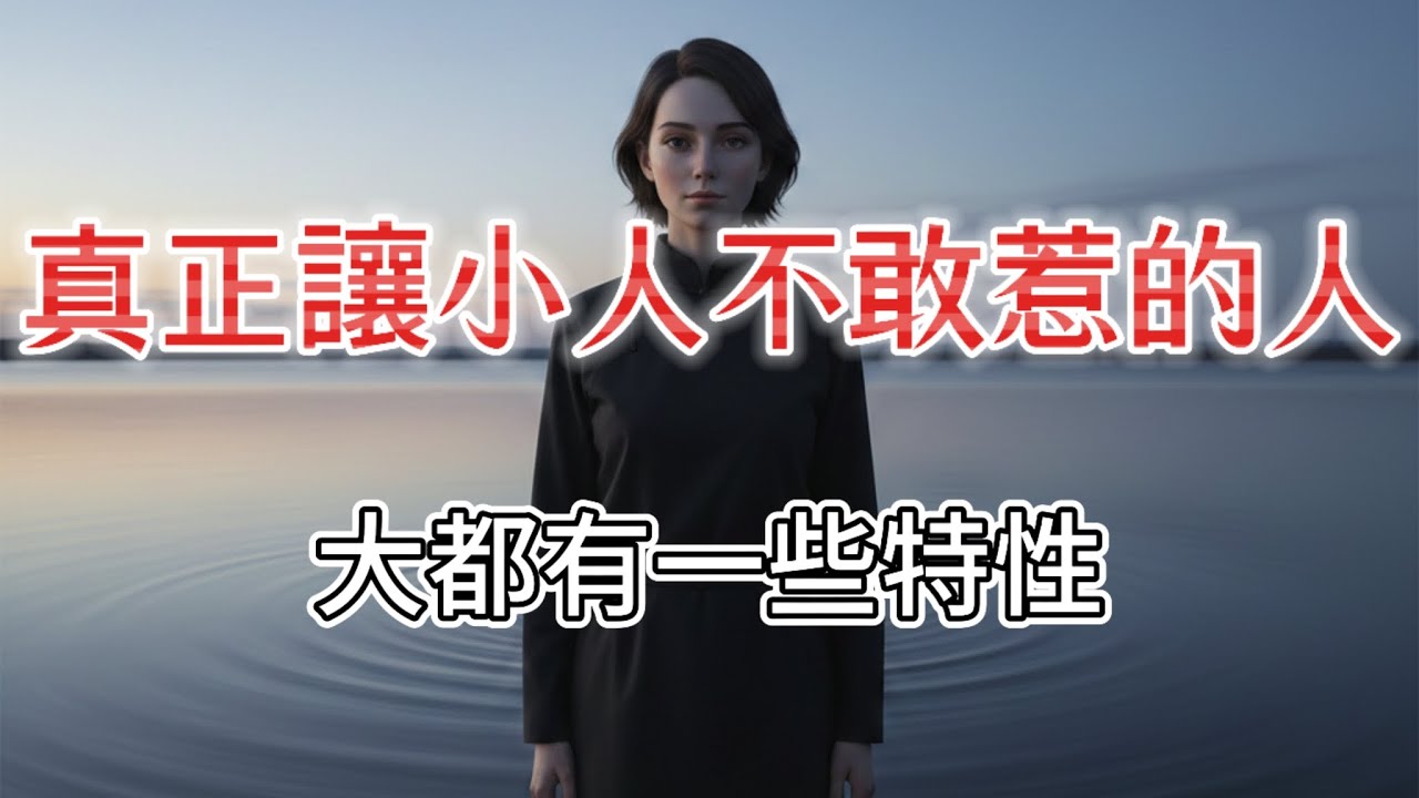 真正讓小人不敢惹的人，大都有一些特性 