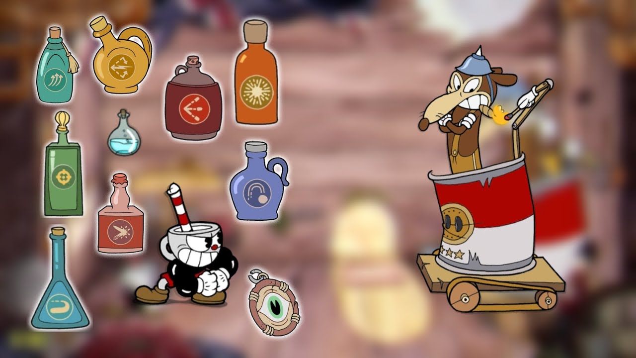 S-Ranking Werner Werman with All Shots (Expert, No Charms, No Damage) | Cuphead