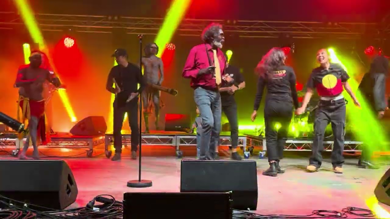 Yothu Yindi - Treaty (Live @ Burnley Circus Site Burnley, Melbourne - 03/06/2023