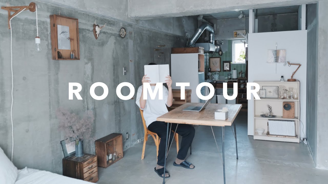 【ルームツアー】リノベーション1Rで古道具とアートに囲まれたひとり暮らし｜Room Tour in TOKYO