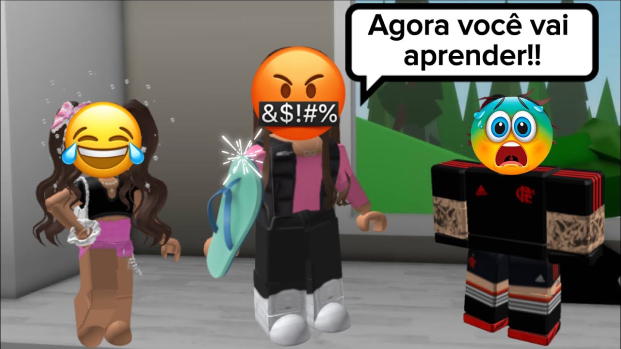 História Roblox - O menino desumilde que ficava espionando as meninas e se deu mal