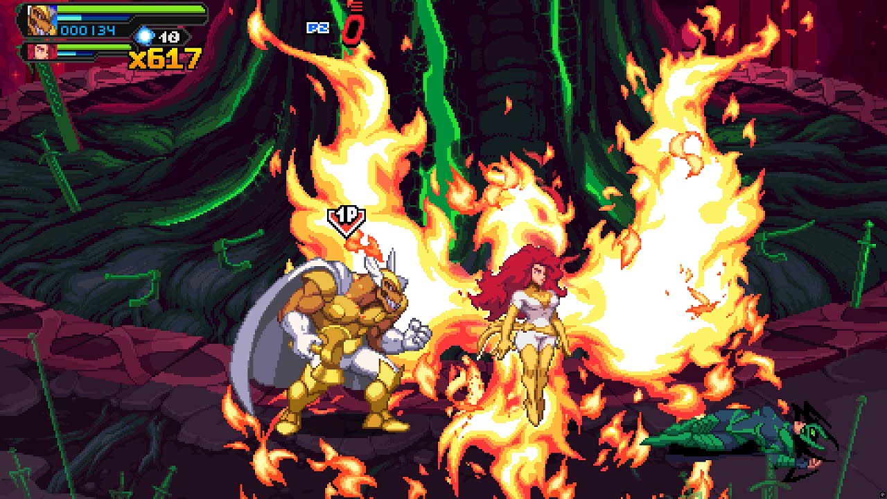 Marvel Cosmic Invasion: Beta Ray Bill & Phoenix - Asgard - Full Stage Combo / No Damage